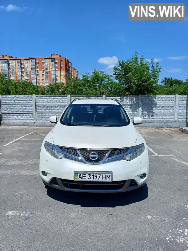 Позашляховик / Кросовер Nissan Murano 2013 3.5 л. Варіатор обл. Дніпропетровська, Дніпро (Дніпропетровськ) - Фото 1/21