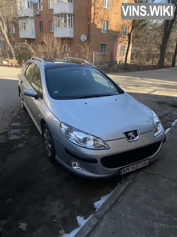 Універсал Peugeot 407 2005 1.6 л. Ручна / Механіка обл. Житомирська, Житомир - Фото 1/11