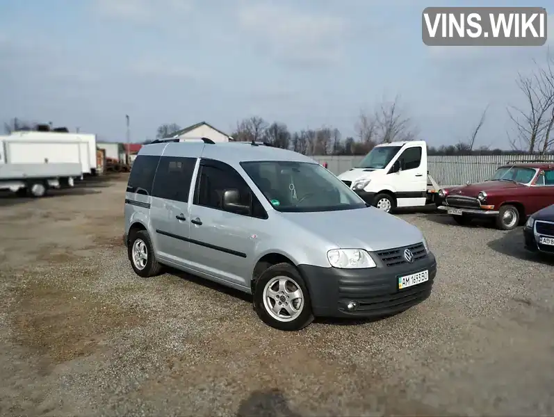 Минивэн Volkswagen Caddy 2008 1.9 л. Ручная / Механика обл. Житомирская, Бердичев - Фото 1/21