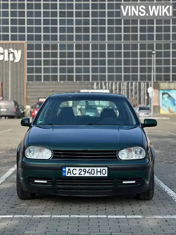 Хэтчбек Volkswagen Golf 2002 1.6 л. Ручная / Механика обл. Волынская, Рожище - Фото 1/21