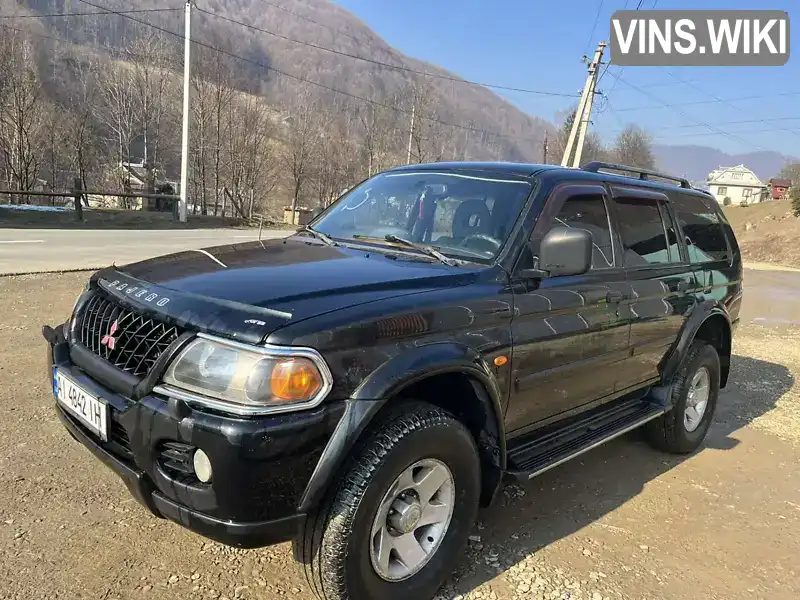 Внедорожник / Кроссовер Mitsubishi Pajero 2002 3 л. Ручная / Механика обл. Черновицкая, Черновцы - Фото 1/21