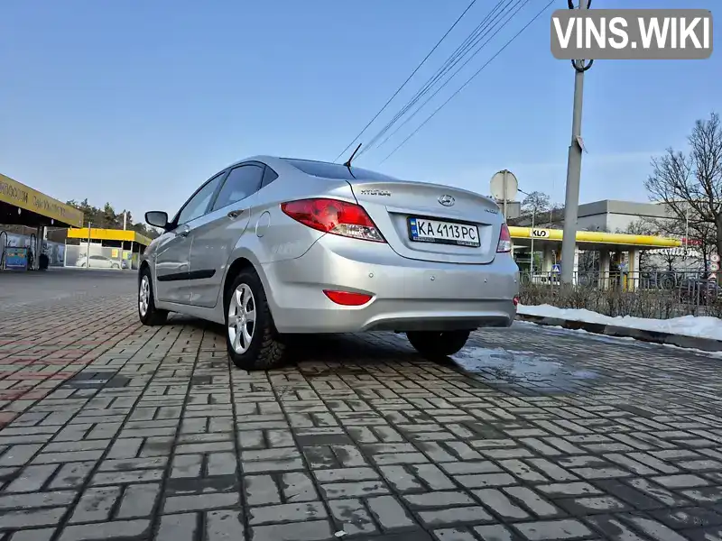 Z94CU41DBDR255727 Hyundai Accent 2013 Седан 1.6 л. Фото 2