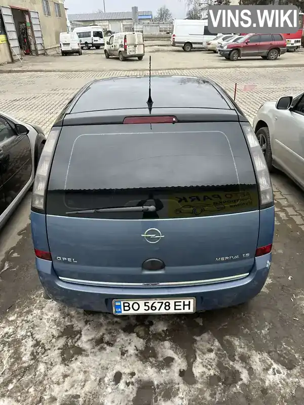 W0L0XCE7584307356 Opel Meriva 2008 Микровэн 1.6 л. Фото 8