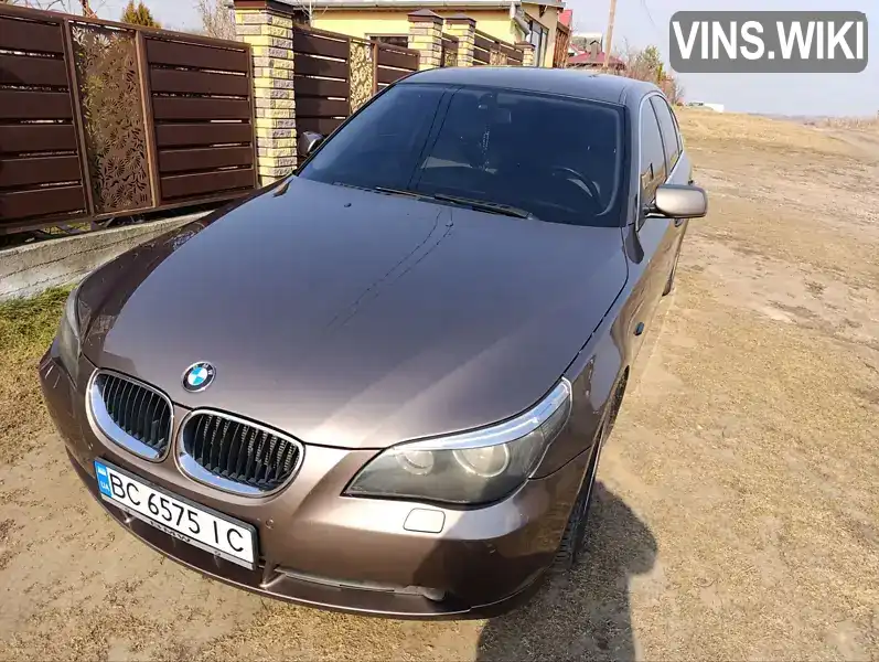 Седан BMW 5 Series 2006 2 л. Ручная / Механика обл. Львовская, Городок - Фото 1/12