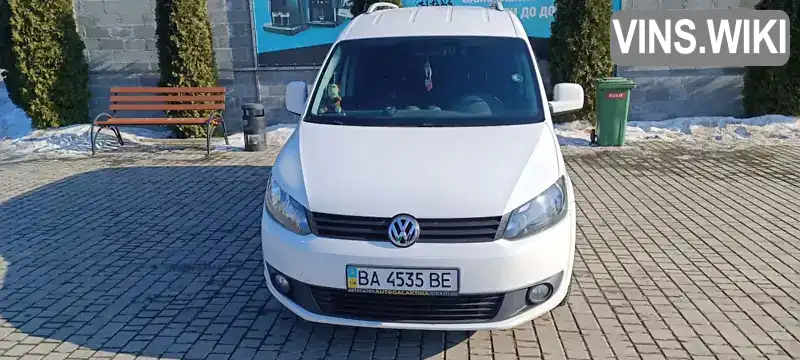 Мінівен Volkswagen Caddy 2013 1.6 л. Ручна / Механіка обл. Кіровоградська, Кропивницький (Кіровоград) - Фото 1/11