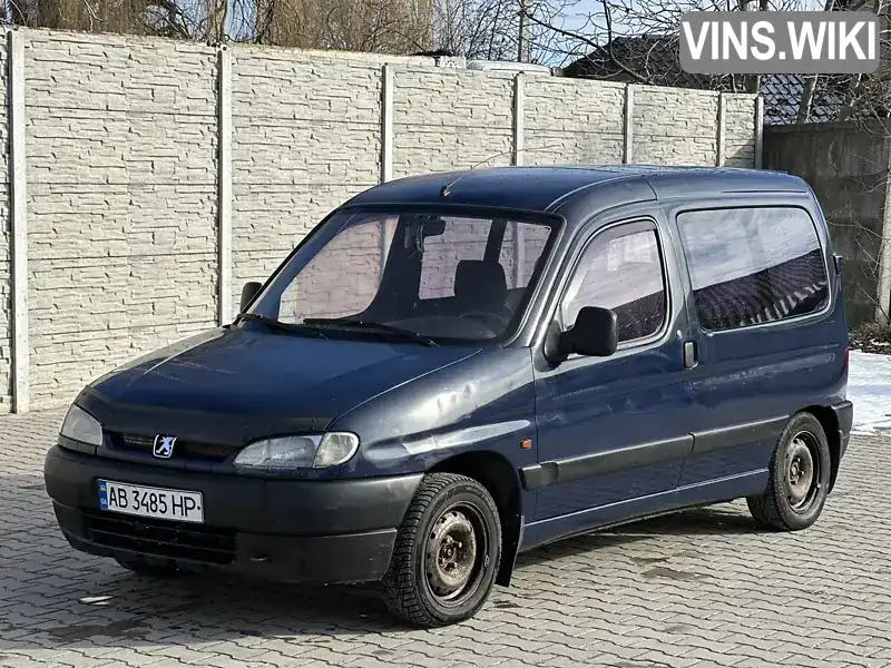 Мінівен Peugeot Partner 1999 1.87 л. Ручна / Механіка обл. Вінницька, Вінниця - Фото 1/21