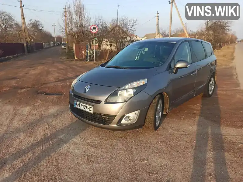 Мінівен Renault Grand Scenic 2011 1.6 л. Ручна / Механіка обл. Житомирська, Житомир - Фото 1/15