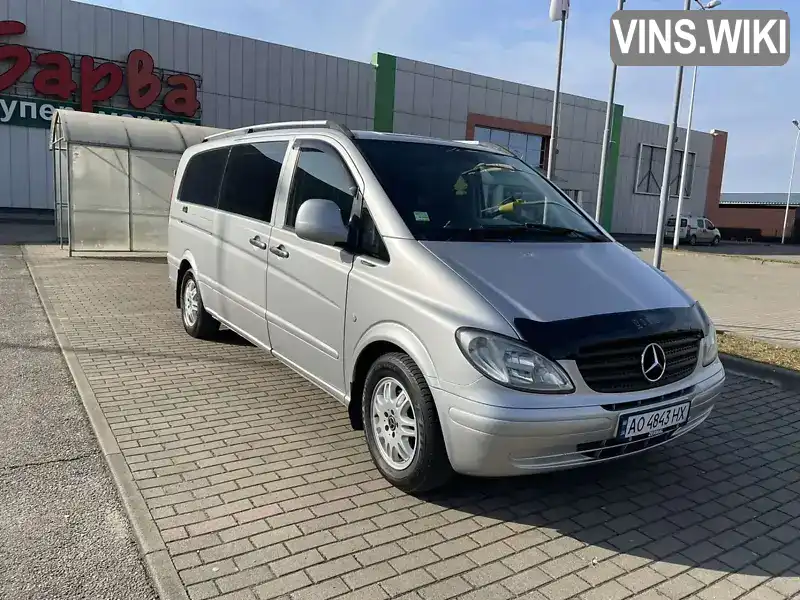 Мінівен Mercedes-Benz Vito 2008 2.15 л. Ручна / Механіка обл. Закарпатська, Виноградів - Фото 1/21