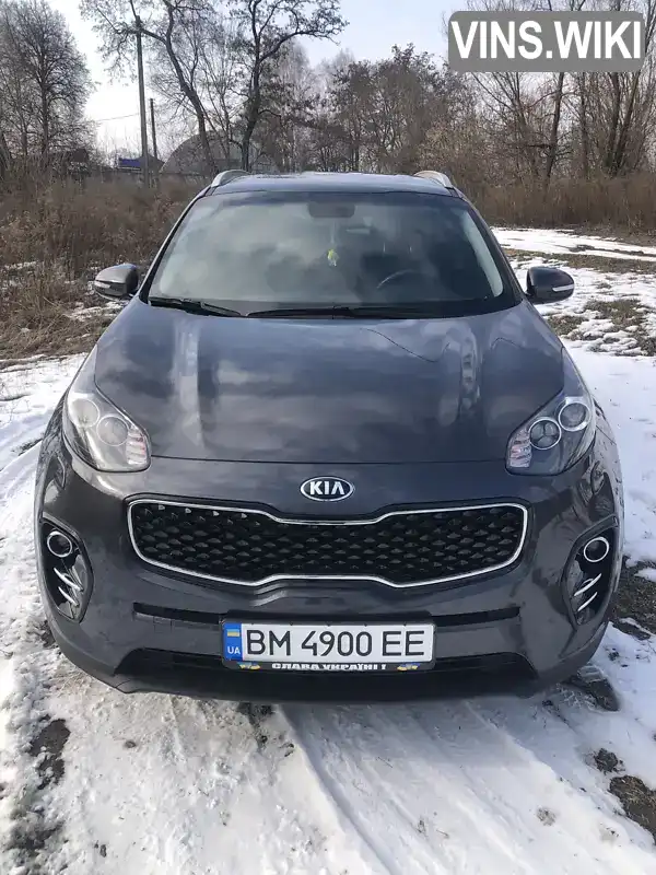 Позашляховик / Кросовер Kia Sportage 2017 2 л. Автомат обл. Сумська, Конотоп - Фото 1/18