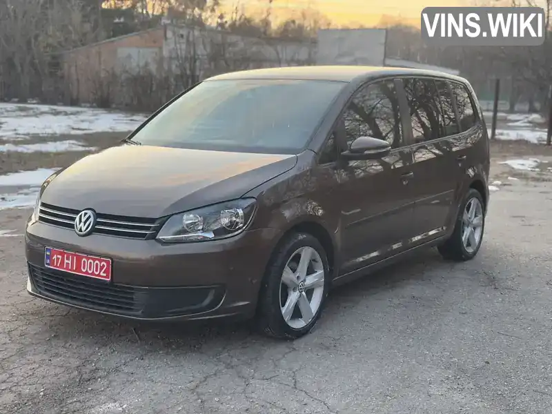 Мінівен Volkswagen Touran 2013 1.6 л. Автомат обл. Львівська, Городок - Фото 1/21