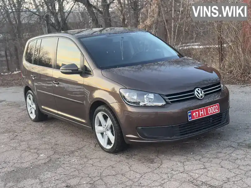 WVGZZZ1TZDW027738 Volkswagen Touran 2013 Мінівен 1.6 л. Фото 2