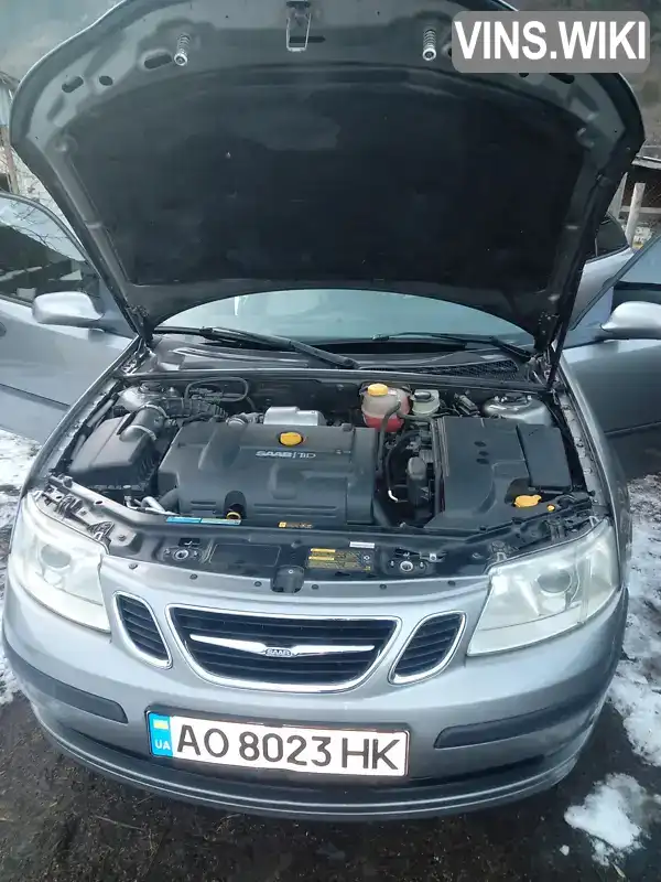 Седан Saab 9-3 2003 2.17 л. Ручная / Механика обл. Закарпатская, Рахов - Фото 1/9