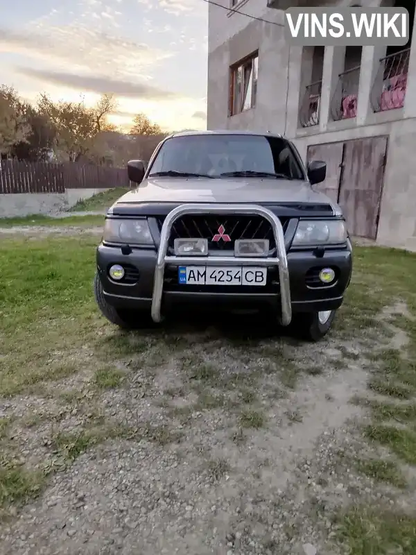 Внедорожник / Кроссовер Mitsubishi Pajero 2003 3 л. Автомат обл. Житомирская, Бердичев - Фото 1/13