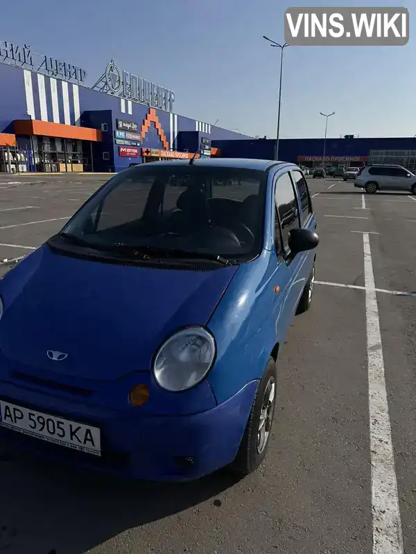 XWB4A11BV7A131413 Daewoo Matiz 2007 Хетчбек 0.8 л. Фото 1