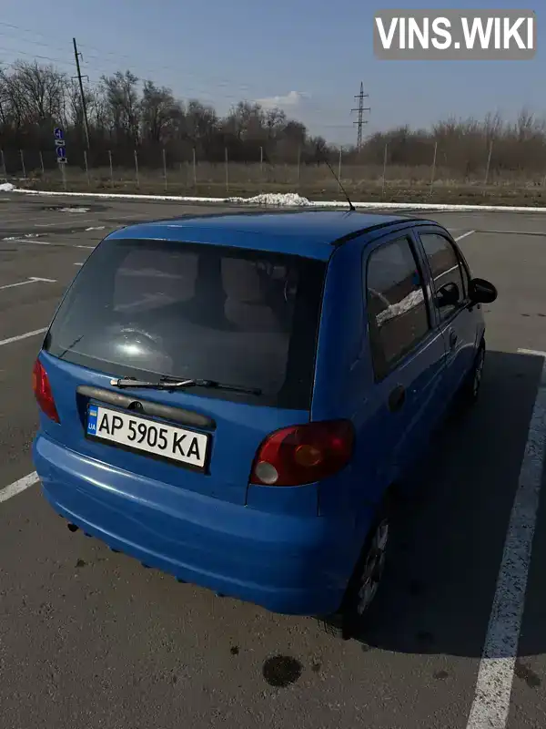 XWB4A11BV7A131413 Daewoo Matiz 2007 Хетчбек 0.8 л. Фото 6