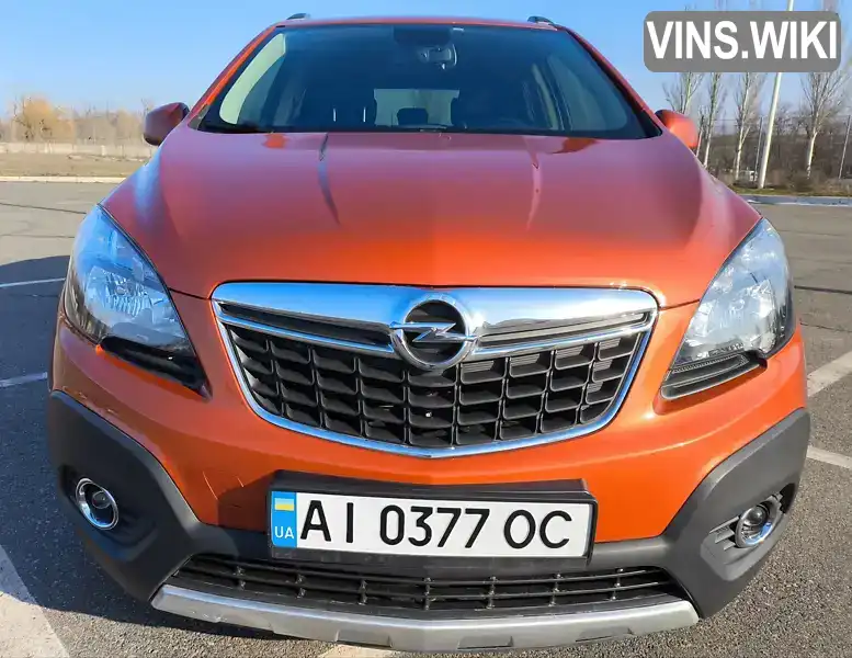 W0LJC7E89GB653703 Opel Mokka 2016 Позашляховик / Кросовер 1.36 л. Фото 2