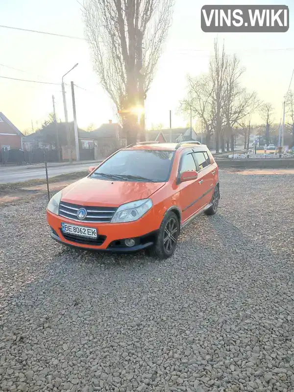 LB37422S6CL036281 Geely MK Cross 2012 Хетчбек 1.5 л. Фото 3