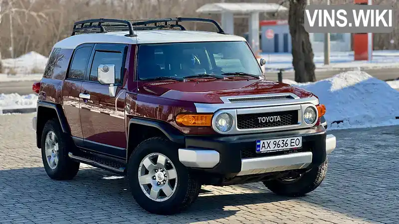 JTEBU11F48K030359 Toyota FJ Cruiser 2008 Позашляховик / Кросовер 3.96 л. Фото 2