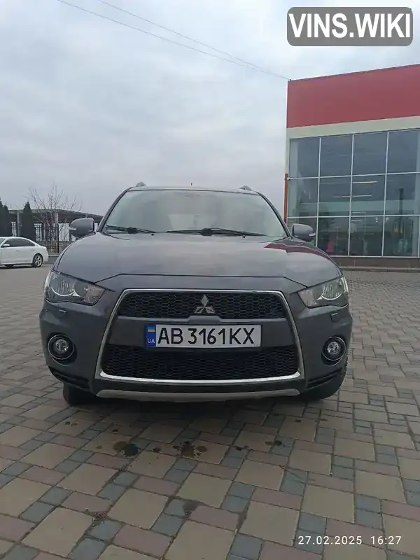 Позашляховик / Кросовер Mitsubishi Outlander 2010 2.2 л. Автомат обл. Вінницька, Гайсин - Фото 1/21