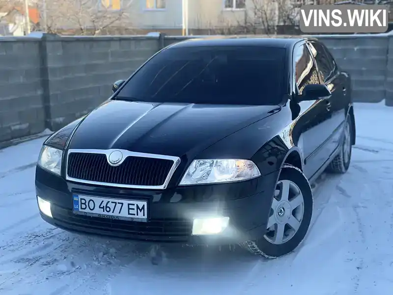 Ліфтбек Skoda Octavia 2006 1.98 л. Ручна / Механіка обл. Тернопільська, Кременець - Фото 1/21