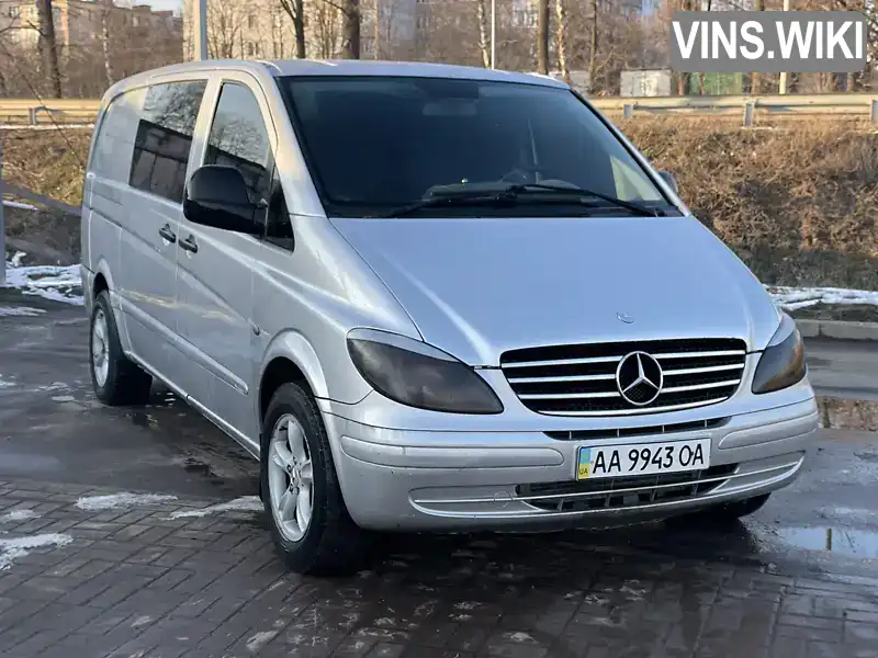 Минивэн Mercedes-Benz Vito 2004 2.2 л. Ручная / Механика обл. Киевская, Киев - Фото 1/10