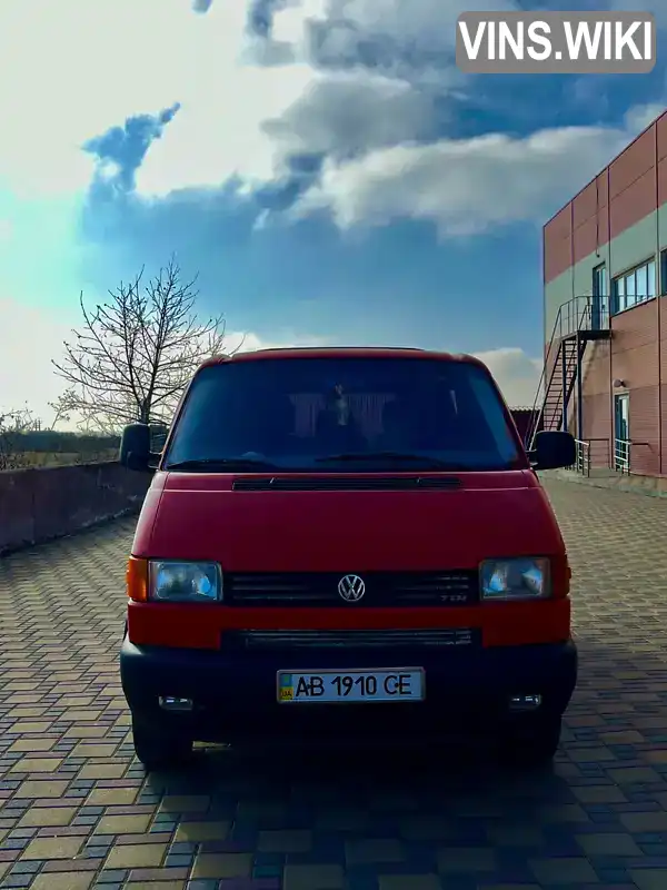 Мінівен Volkswagen Transporter 1999 2.46 л. обл. Вінницька, Гайсин - Фото 1/21