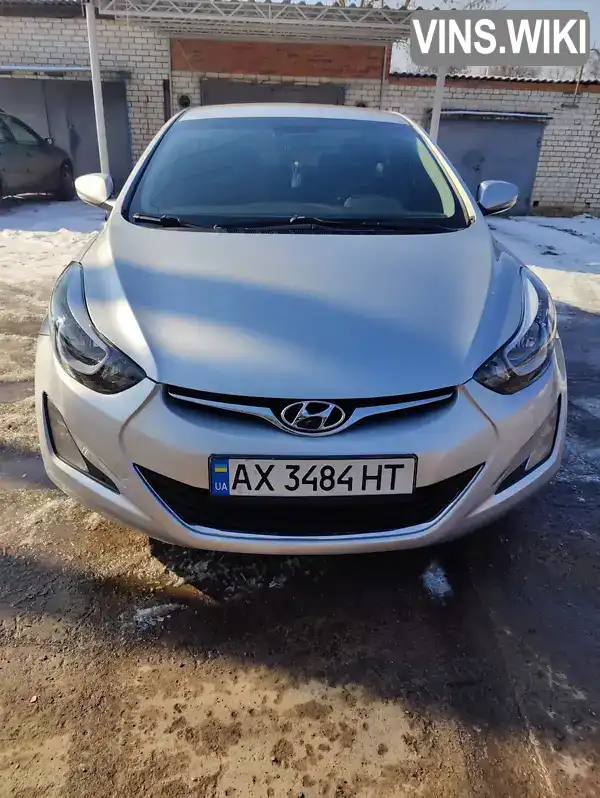 Седан Hyundai Elantra 2015 1.59 л. Автомат обл. Харківська, Харків - Фото 1/14