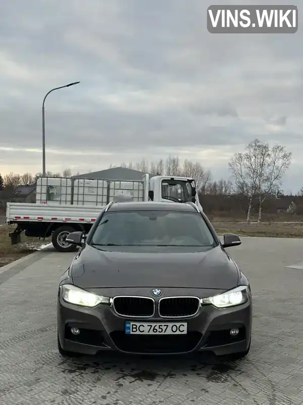 WBA3G7C52EKN36739 BMW 3 Series 2013 Універсал 2 л. Фото 1