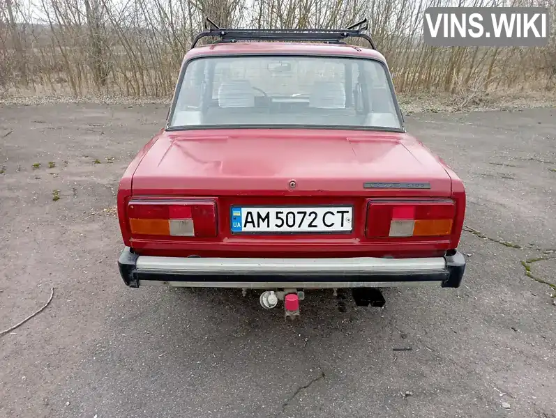 Седан ВАЗ / Lada 2105 1990 1.3 л. Ручна / Механіка обл. Житомирська, Ружин - Фото 1/17