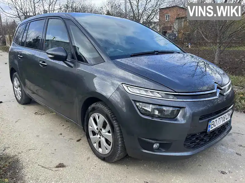 Минивэн Citroen Grand C4 Picasso 2013 1.56 л. обл. Тернопольская, Збараж - Фото 1/15