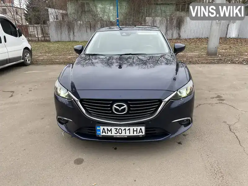 Седан Mazda 6 2018 2.19 л. Автомат обл. Житомирська, Житомир - Фото 1/21