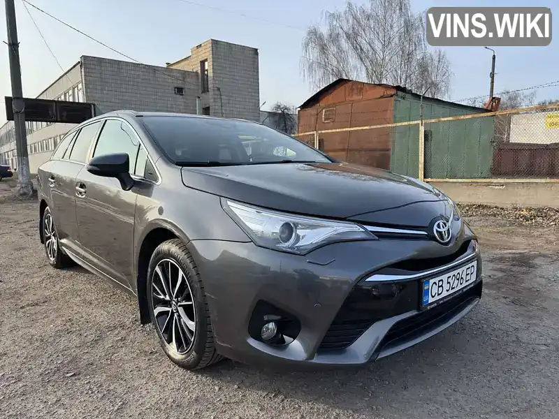 SB1EG76L40E152432 Toyota Avensis 2017 Універсал 1.8 л. Фото 1