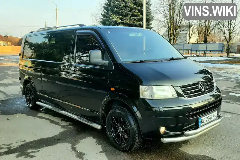 Мінівен Volkswagen Transporter 2007 2.5 л. Автомат обл. Дніпропетровська, Дніпро (Дніпропетровськ) - Фото 1/21