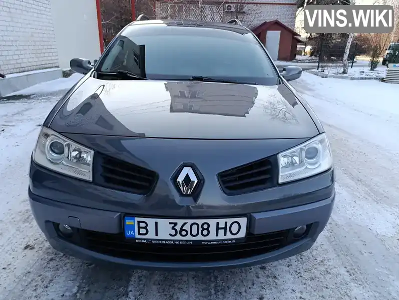 VF1KM1R0H38415553 Renault Megane 2007 Универсал 1.6 л. Фото 2