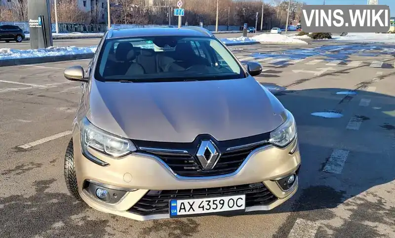 VF1RFB00157485151 Renault Megane 2017 Універсал  Фото 2