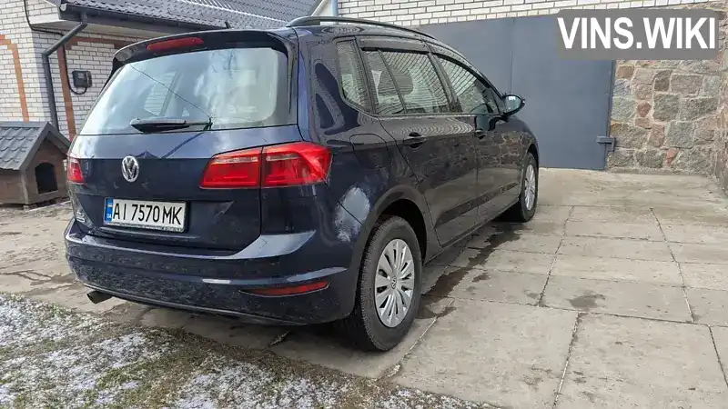 WVWZZZAUZGW598749 Volkswagen Golf Sportsvan 2016 Микровэн 1.6 л. Фото 3