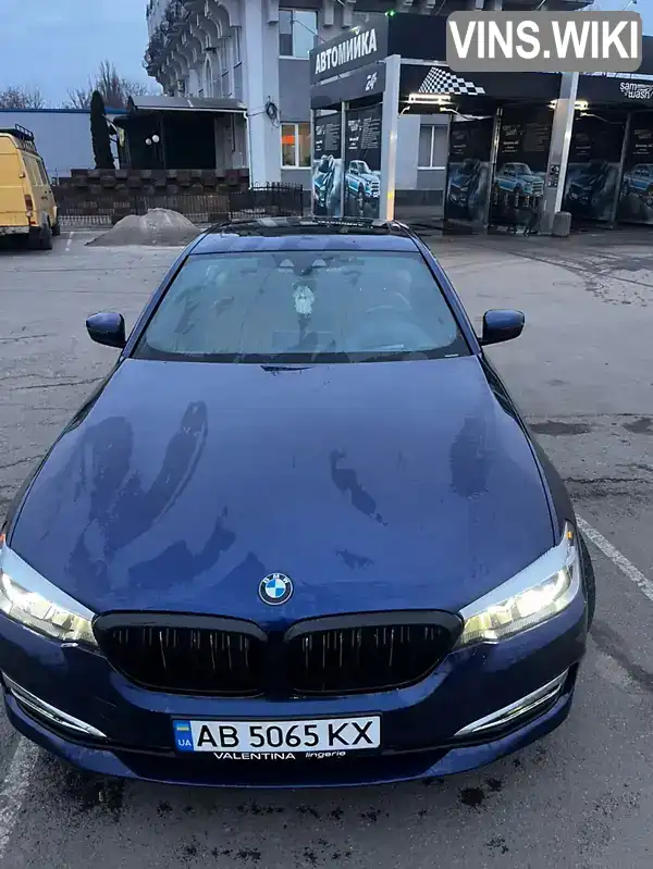 WBAJA7C55JG909567 BMW 5 Series 2018 Седан 2 л. Фото 2