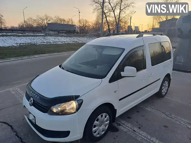 Мінівен Volkswagen Caddy 2012 1.6 л. Ручна / Механіка обл. Кіровоградська, Олександрія - Фото 1/21