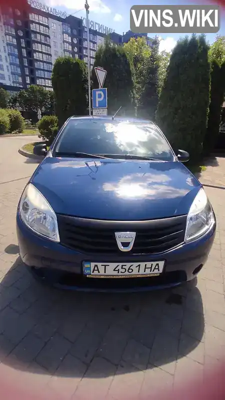 Хэтчбек Dacia Sandero 2009 1.39 л. Ручная / Механика обл. Ивано-Франковская, Ивано-Франковск - Фото 1/20