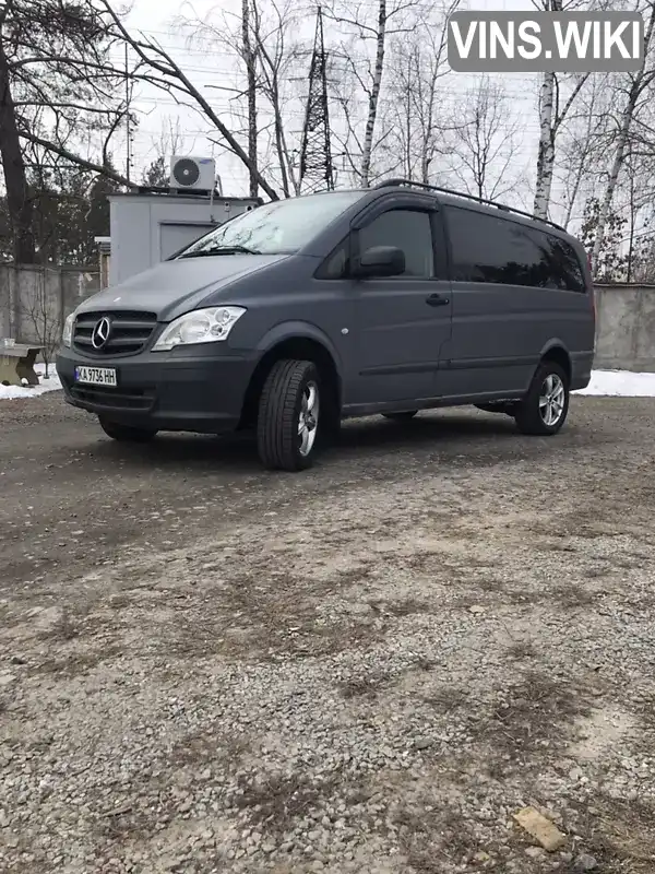 Минивэн Mercedes-Benz Vito 2012 2.14 л. Автомат обл. Киевская, Вышгород - Фото 1/14