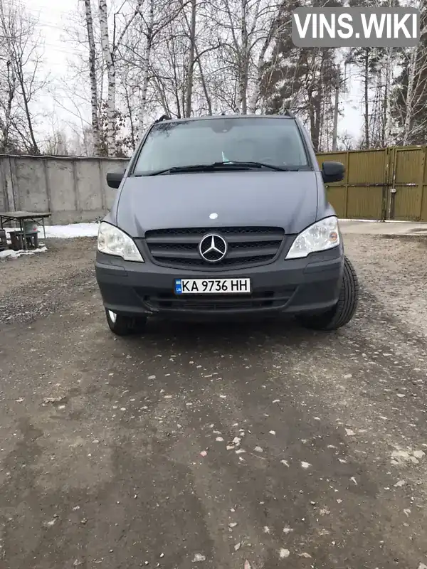 WDF63960313722626 Mercedes-Benz Vito 2012 Минивэн 2.14 л. Фото 2