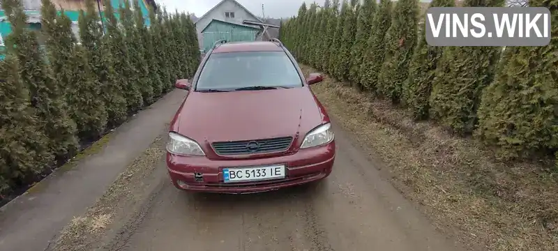 W0L0TGF35Y2123373 Opel Astra 2000 Универсал 1.6 л. Фото 8