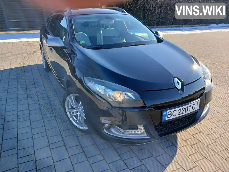 VF1KZ140647202579 Renault Megane 2012 Универсал 1.5 л. Фото 1