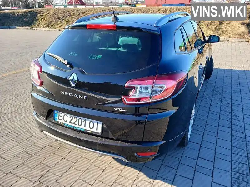 VF1KZ140647202579 Renault Megane 2012 Универсал 1.5 л. Фото 2