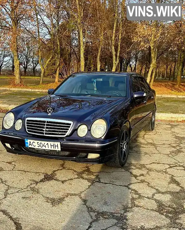 Седан Mercedes-Benz E-Class 2001 3.2 л. Автомат обл. Волынская, Владимир-Волынский - Фото 1/15