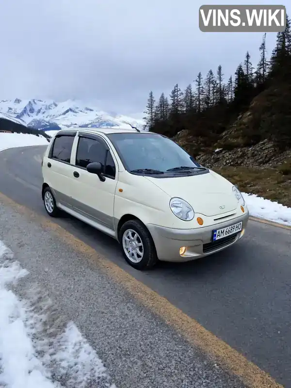 Хэтчбек Daewoo Matiz 2008 1 л. Ручная / Механика обл. Житомирская, Житомир - Фото 1/14