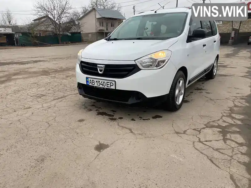 Минивэн Dacia Lodgy 2013 1.2 л. Ручная / Механика обл. Винницкая, Жмеринка - Фото 1/21