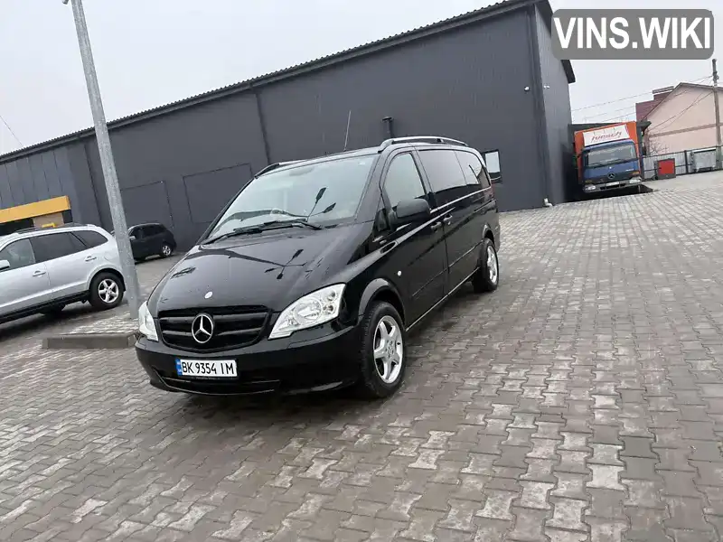 Мінівен Mercedes-Benz Vito 2012 2.14 л. Ручна / Механіка обл. Волинська, Луцьк - Фото 1/19