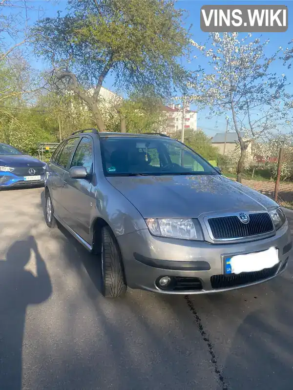 TMBJX26Y484044631 Skoda Fabia 2007 Універсал 1.4 л. Фото 1