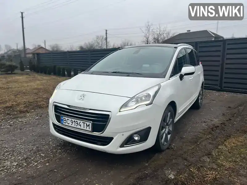 VF30EBHZMFS169456 Peugeot 5008 2015 Микровэн 1.56 л. Фото 6